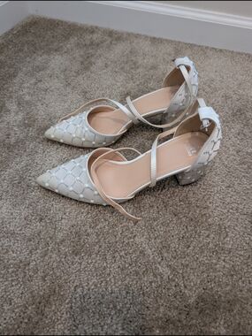 Kate Whitcomb Reesa Pearl Studded Heels